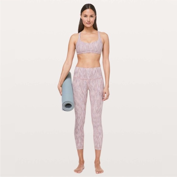 Lululemon Wunder Under High-Rise 7/8 Tight *Full-On Luon 25" Arrow Jacquard - Picture 1 of 12